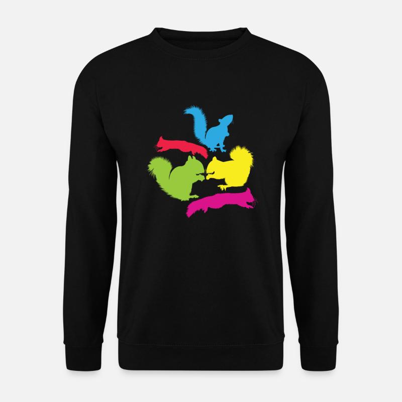 Écureuil - Sweat-shirt Unisexe - noir