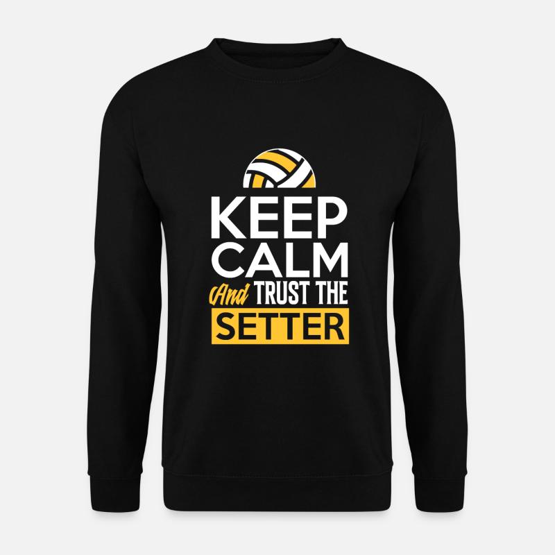 Fun Volleyball Gift - Unisex Sweatshirt - black