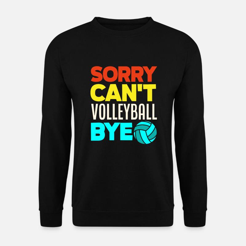 Funny volleyball gift - Unisex Sweatshirt - black