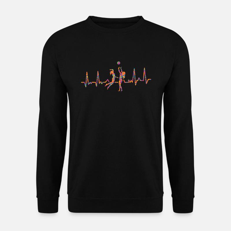 Lustiges Volleyball Geschenk - Unisex Pullover - Schwarz
