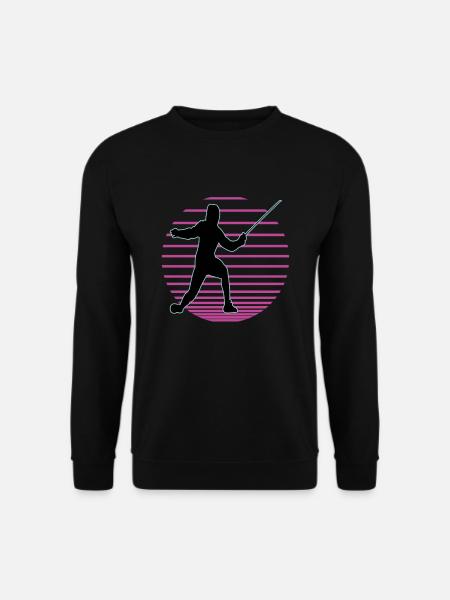 Fencing Fencing Sport Fencing - Unisex Sweatshirt - black