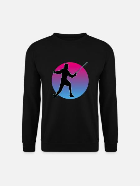 Fencing Fencing Sport Fencing - Unisex Sweatshirt - black
