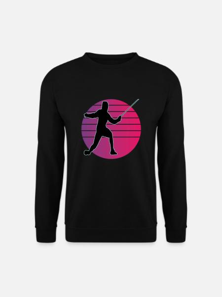 Fencing Fencing Sport Fencing - Unisex Sweatshirt - black