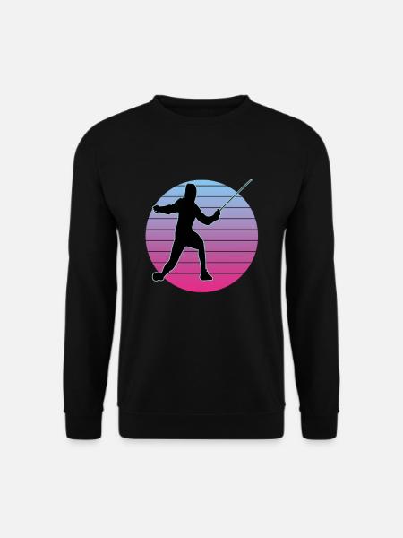 Fencing Fencing Sport Fencing - Unisex Sweatshirt - black