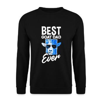 Papa Père Cadeau de la fête des pères - Sweat-shirt Unisexe - noir - Devant - Alina (178cm) & Michal (187cm)