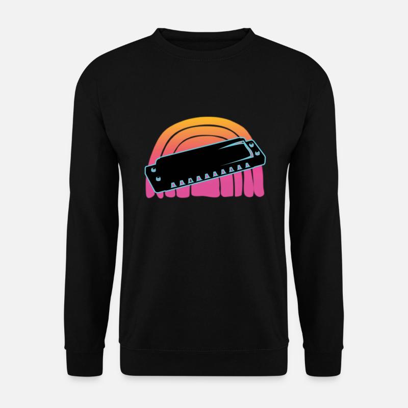 Harmonica - Unisex Sweatshirt - black