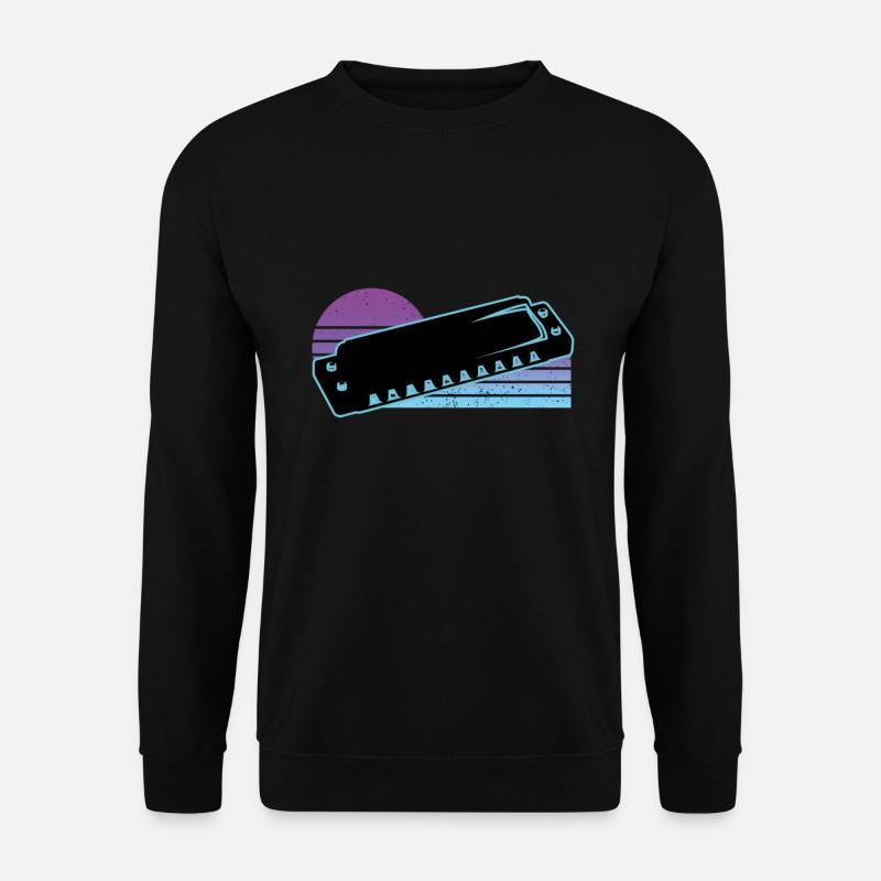 Harmonica - Unisex Sweatshirt - black