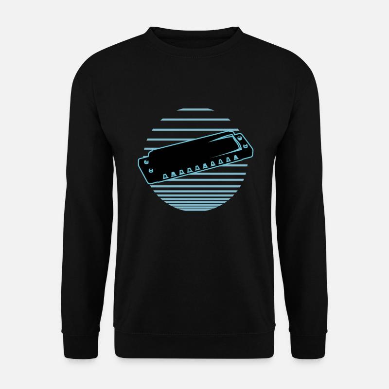 Harmonica - Unisex Sweatshirt - black