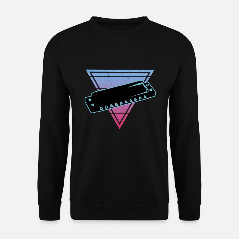 Harmonica - Sweat-shirt Unisexe - noir