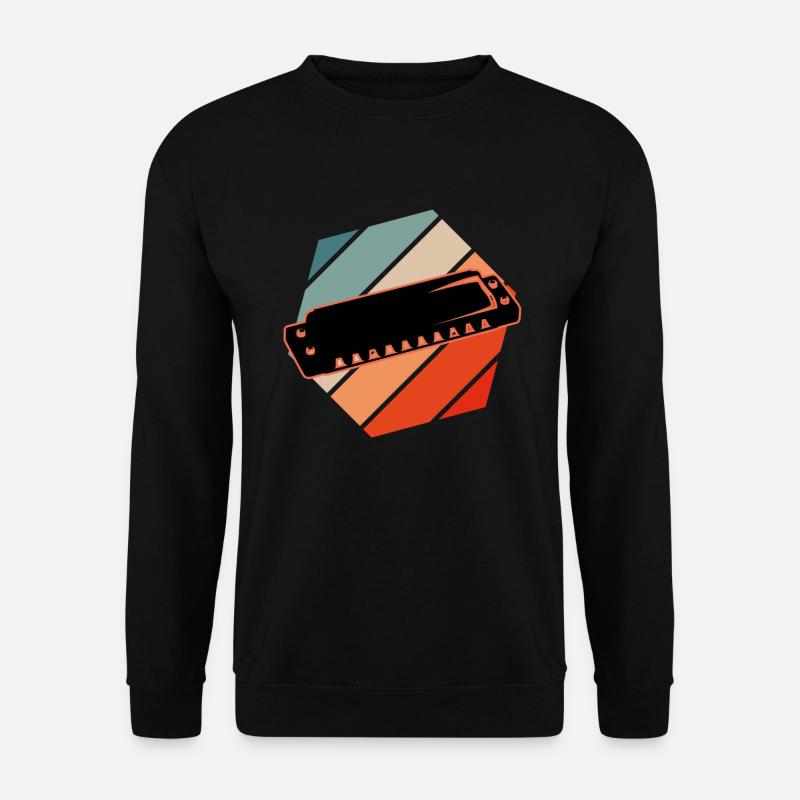 Harmonica - Unisex Sweatshirt - black