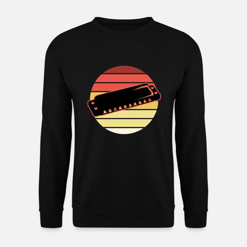 Harmonica - Sweat-shirt Unisexe - noir