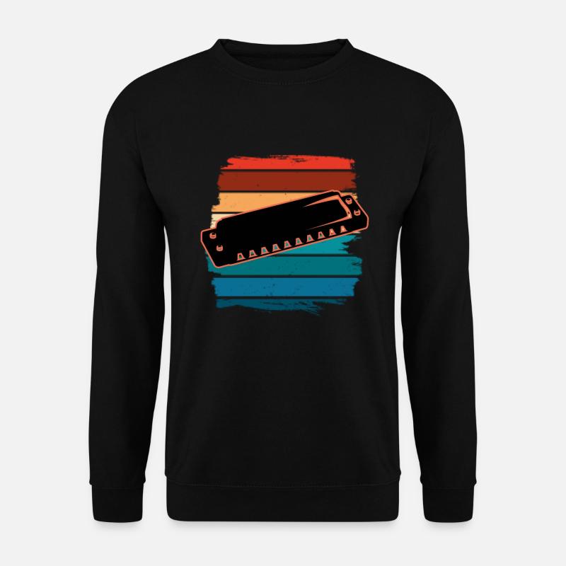 Harmonica - Unisex Sweatshirt - black