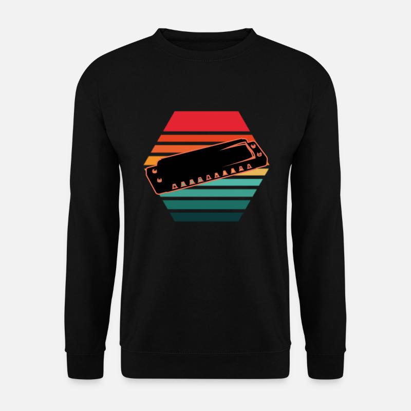 Harmonica - Sweat-shirt Unisexe - noir