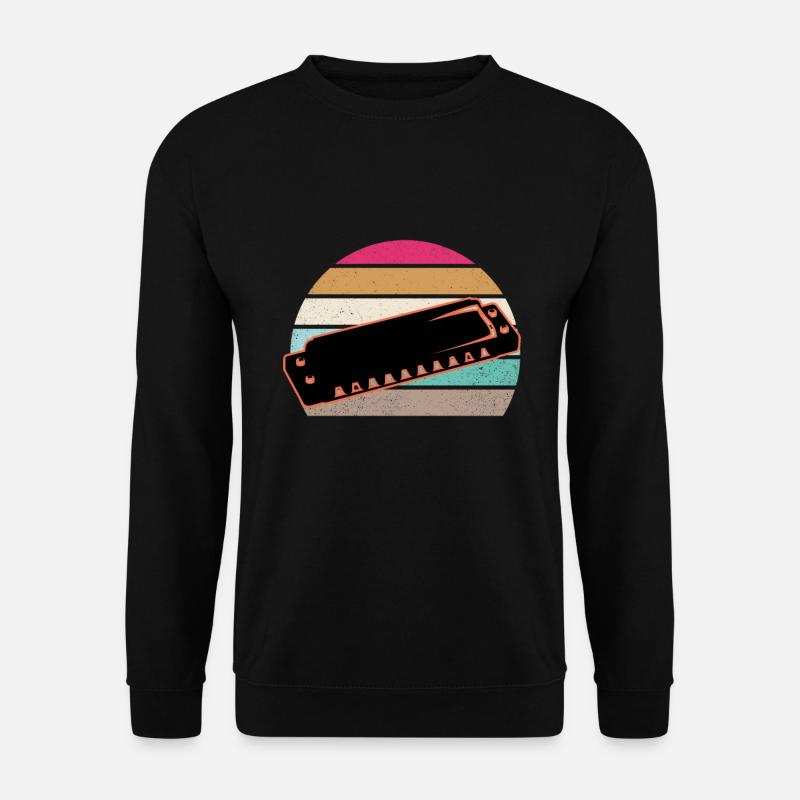 Harmonica - Unisex Sweatshirt - black