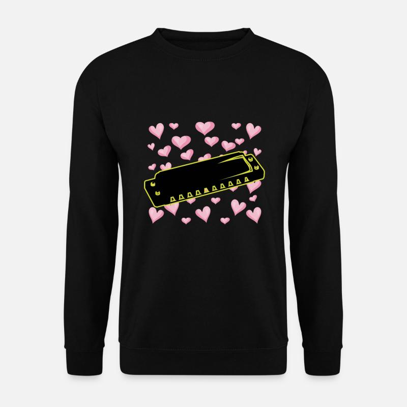 Harmonica - Sweat-shirt Unisexe - noir