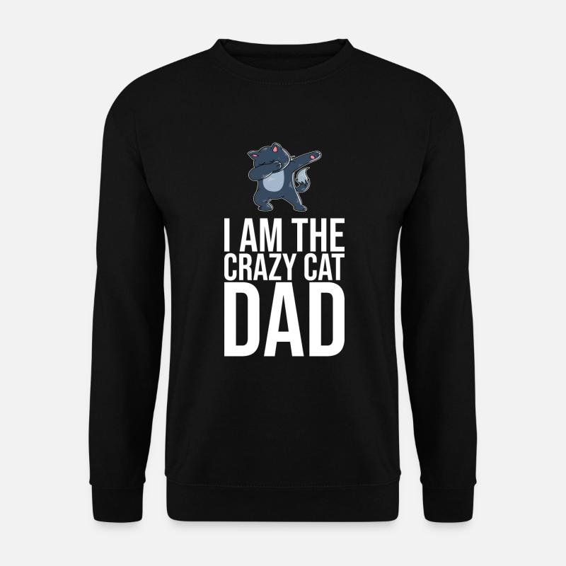 Dabbing Cat Funny Cat - Sweat-shirt Unisexe - noir