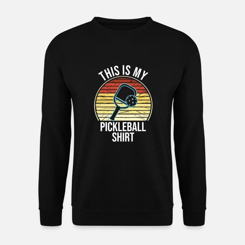This Is My Pickleball Shirt - Unisex Sweatshirt - black