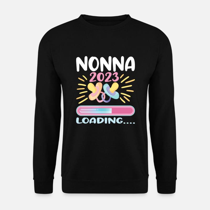 Nonna 2023 Loading - Unisex Sweatshirt - black