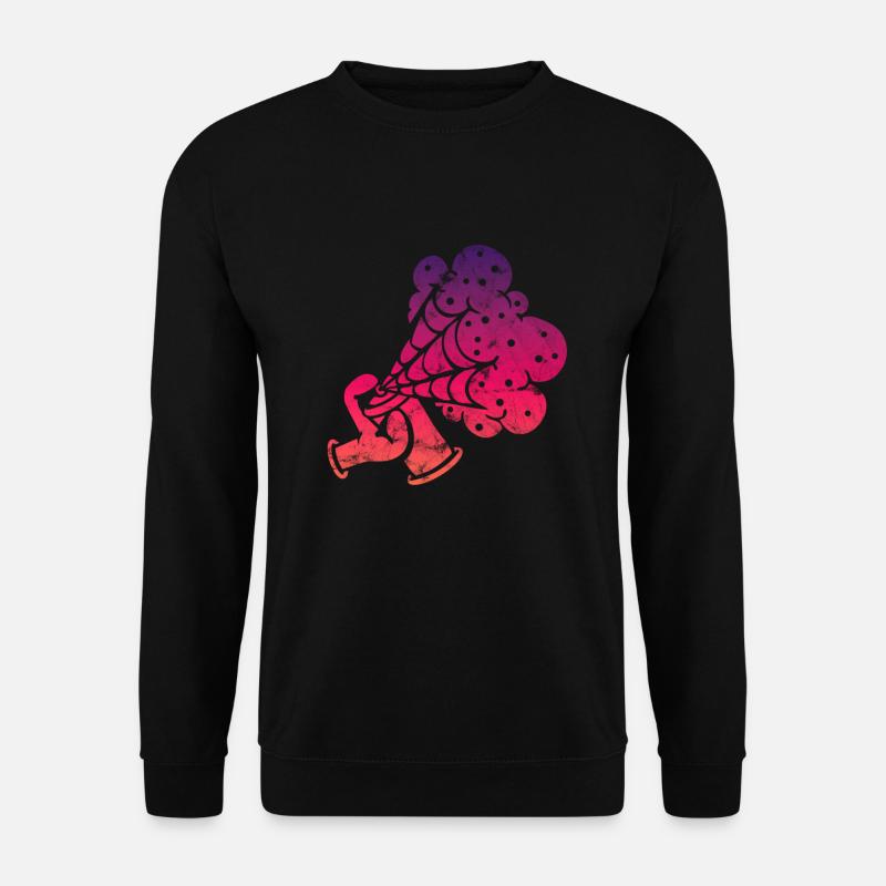 Graffiti Sprayer Comic - Sweat-shirt Unisexe - noir
