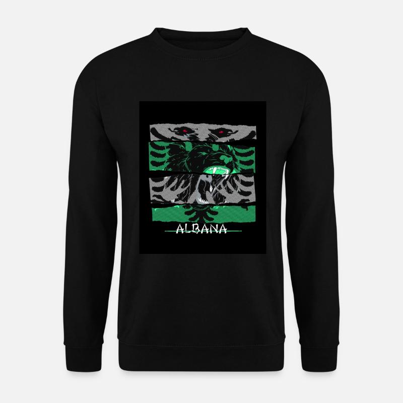 Albanian - Unisex Pullover - Schwarz