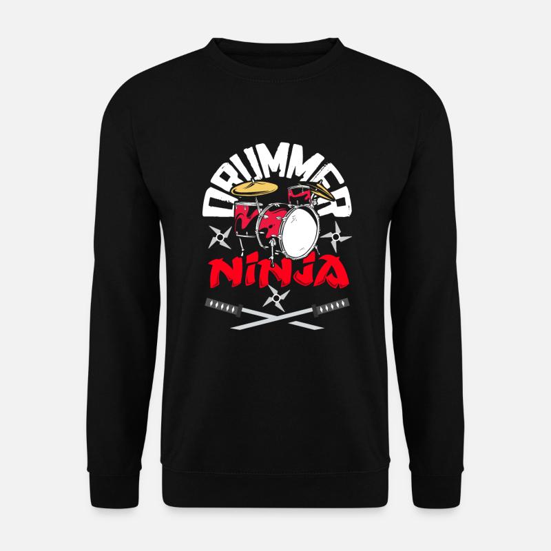 Drums Drummer Gift - Unisex Sweatshirt - black