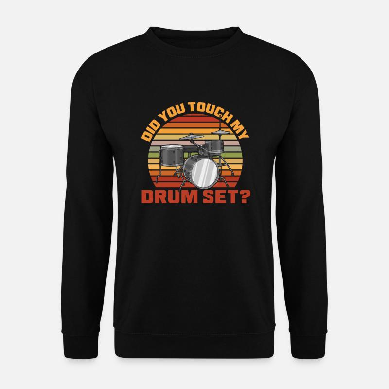 Drums Drummer Gift - Unisex Sweatshirt - black