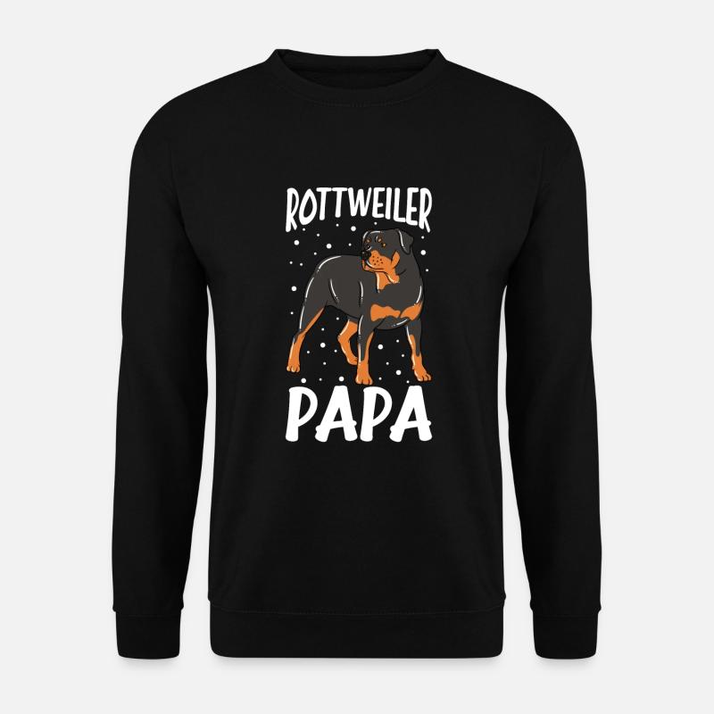 Rottweiler Papa - Unisex Pullover - Schwarz