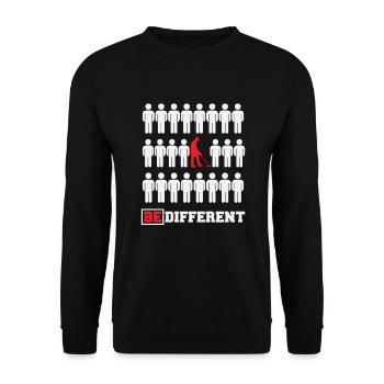 Détecteur de métaux à sondage amusant - Sweat-shirt Unisexe - noir - Devant - Alina (178cm) & Michal (187cm)