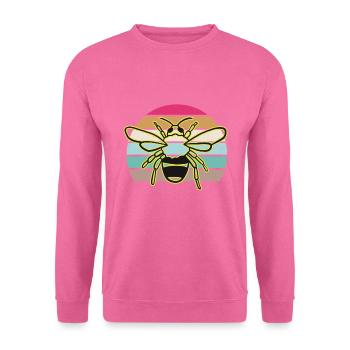 Bee for beekeepers and beekeepers - Unisex Sweatshirt - pink - Front