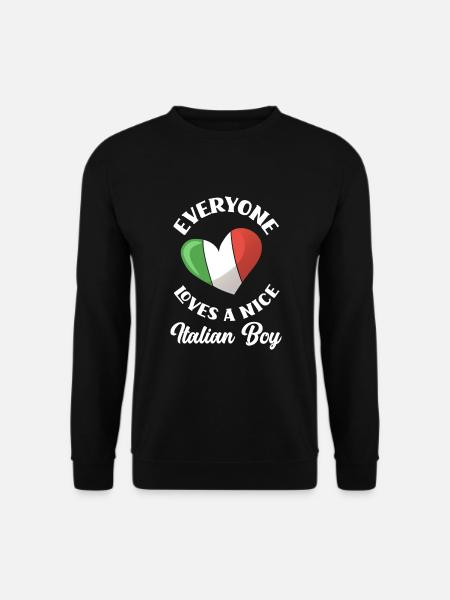 Funny Italy Gift - Unisex Sweatshirt - black