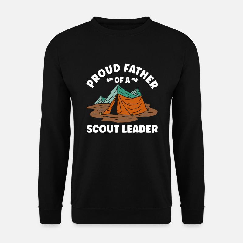 Fier Faher d’un chef scout - Sweat-shirt Unisexe - noir