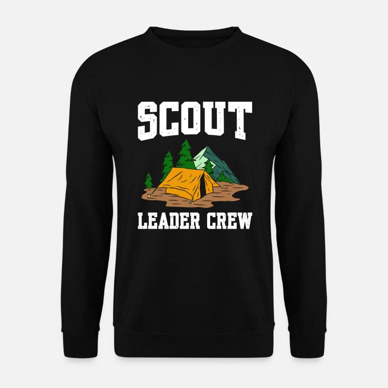 Scout Leader Crew - Unisex Pullover - Schwarz