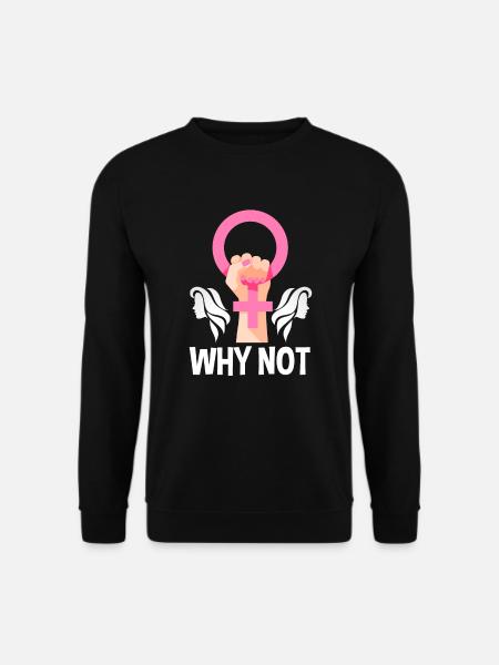 Féminisme Féministe - Sweat-shirt Unisexe - noir