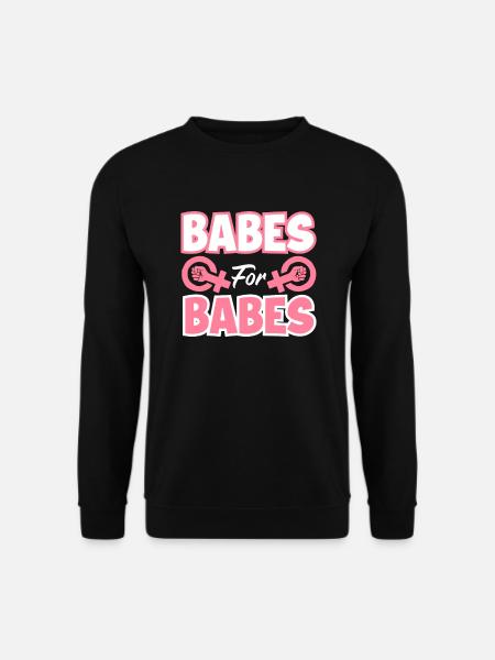 Feminismus Feministin - Unisex Pullover - Schwarz