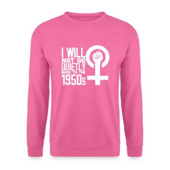 Feminismus Feministin - Unisex Pullover - Pink - Vorne