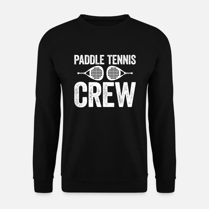 Paddle Tennis Crew - Unisex Sweatshirt - black