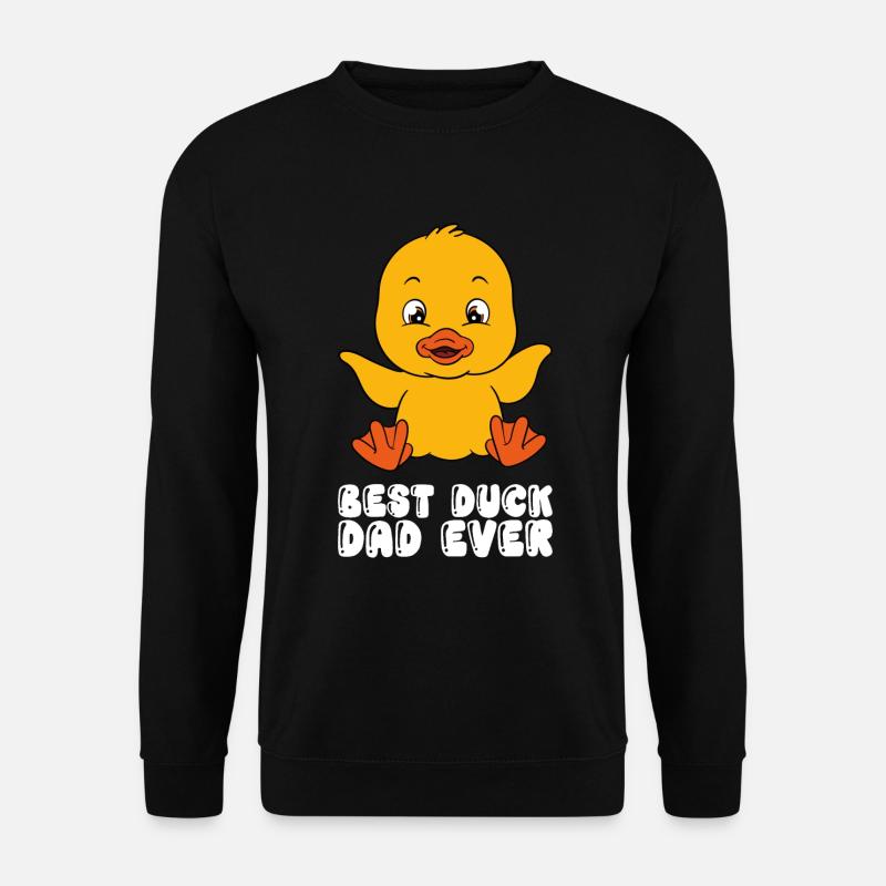 Drôles de canards Canard mignon - Sweat-shirt Unisexe - noir