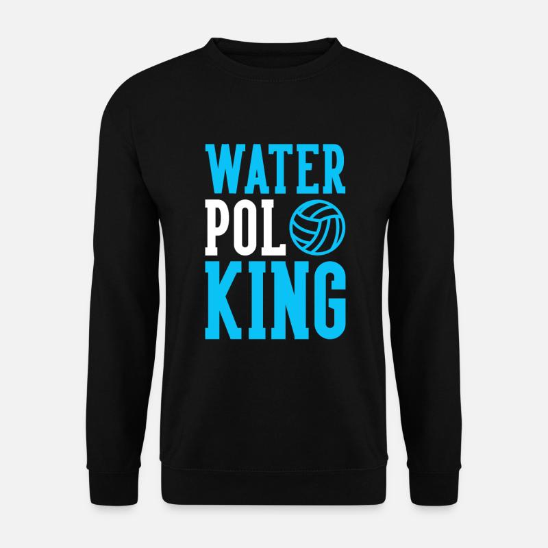Water Polo King - Unisex Pullover - Schwarz
