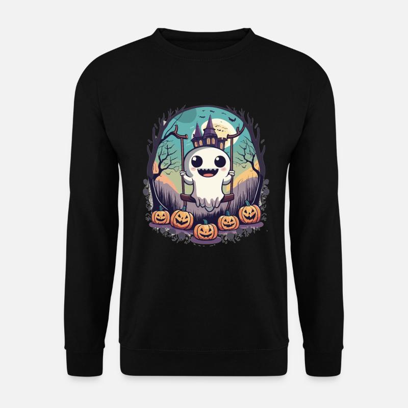 Happy Halloween - Unisex Pullover - Schwarz