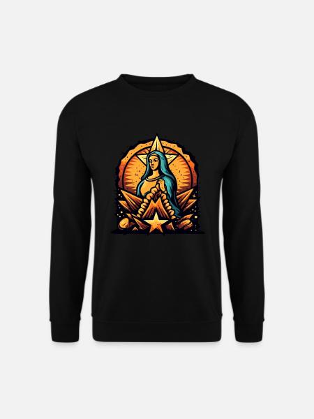 The Virgin of the Stars - Unisex Sweatshirt - black
