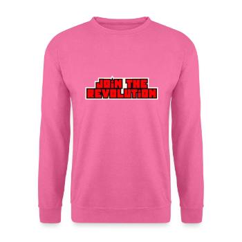 Join the revolution - Unisex Sweatshirt - pink - Front