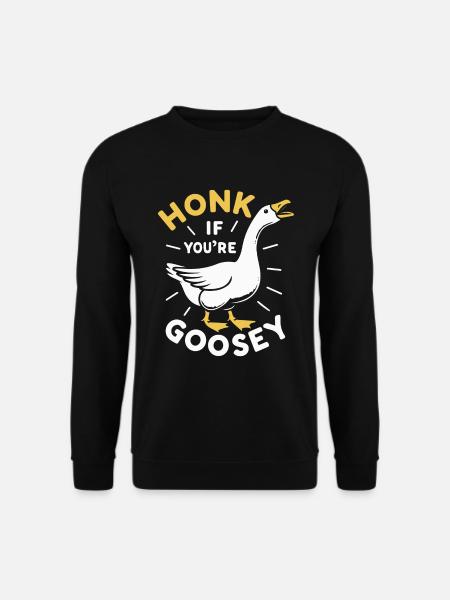 Honk Goose - Unisex Sweatshirt - black