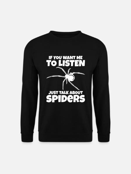Spider Owner Spider Spider Breeder - Unisex Sweatshirt - black