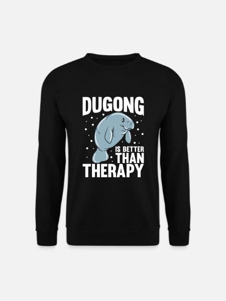 Dugong Manatees Manatee - Unisex Sweatshirt - black