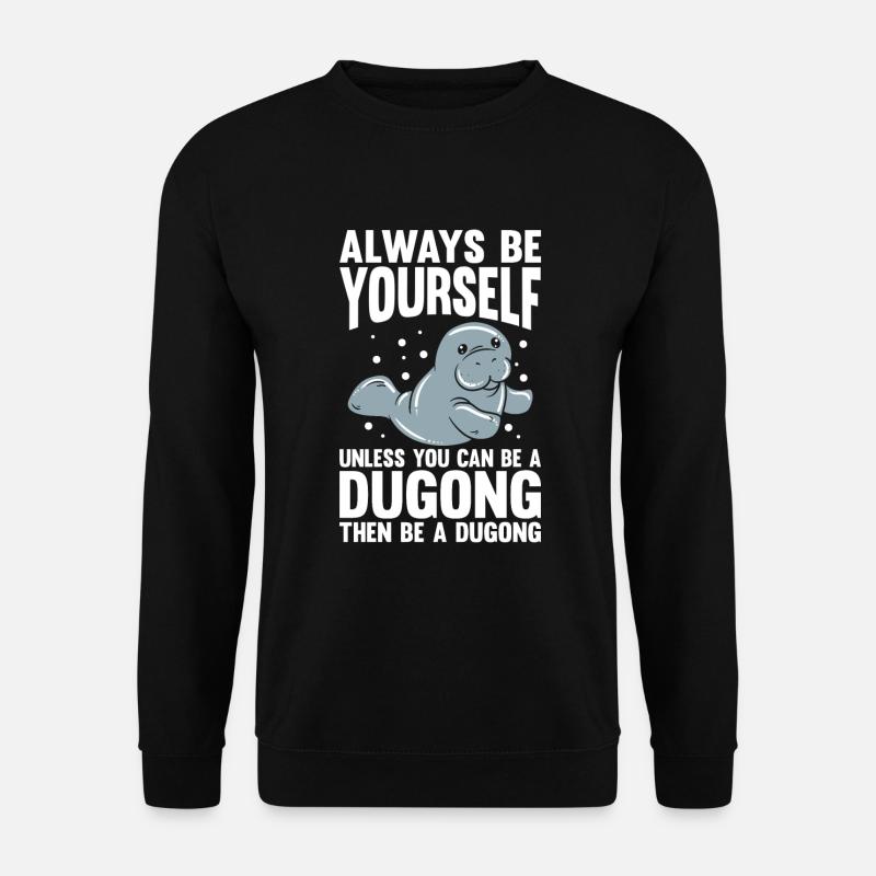 Dugong Manatees Manatee - Unisex Sweatshirt - black
