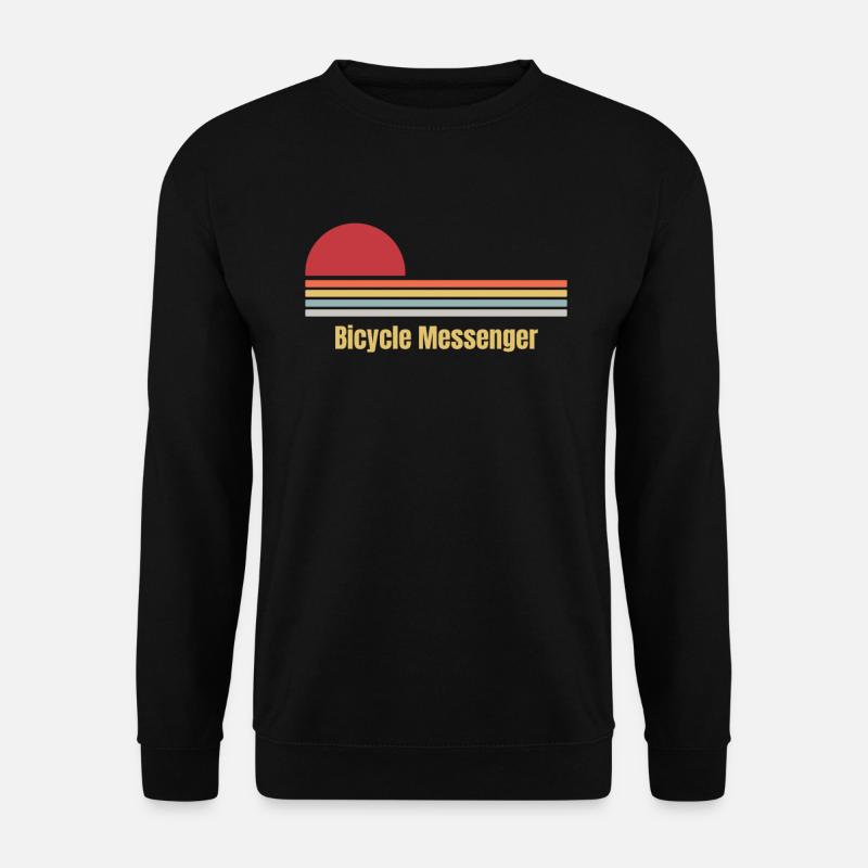 Bicycle Messenger - Unisex Sweatshirt - black