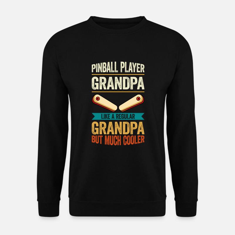 Pinball Maschine Flipper Maschine - Unisex Pullover - Schwarz