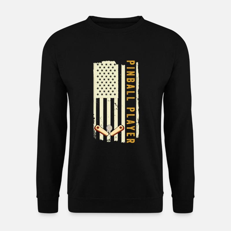 Pinball Machine Pinball Machine - Unisex Sweatshirt - black