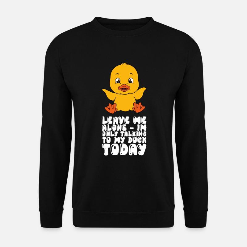 Canard drôle Canards mignons - Sweat-shirt Unisexe - noir