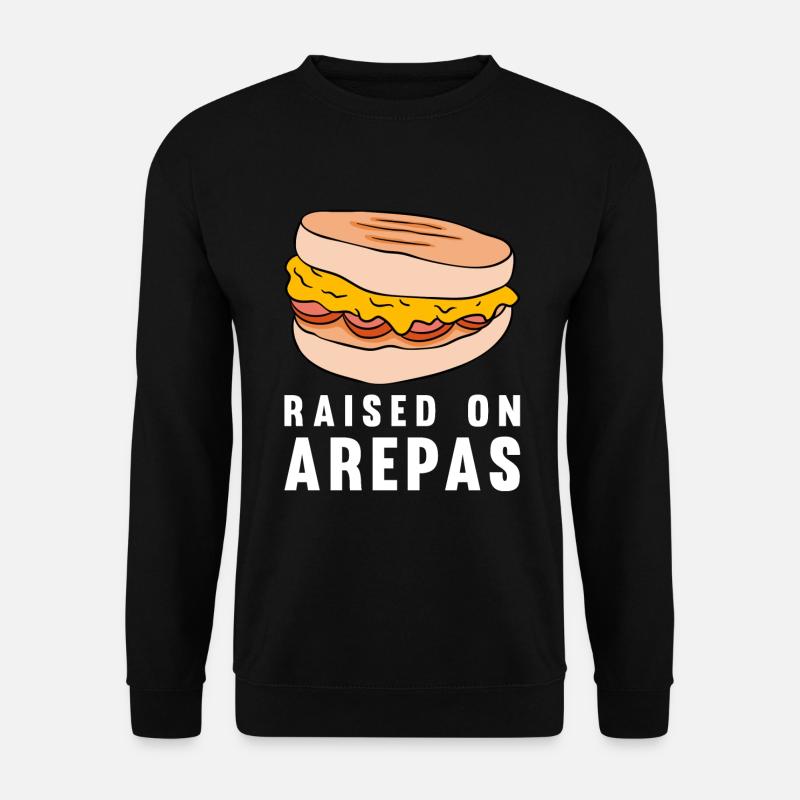 Raised On Arepas - Unisex Pullover - Schwarz